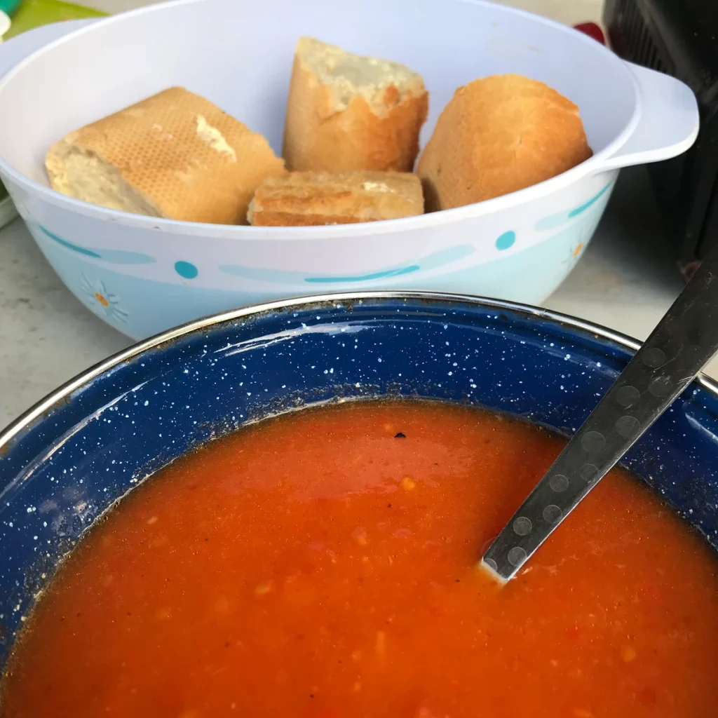 Roasted Red Pepper & Tomato Soup